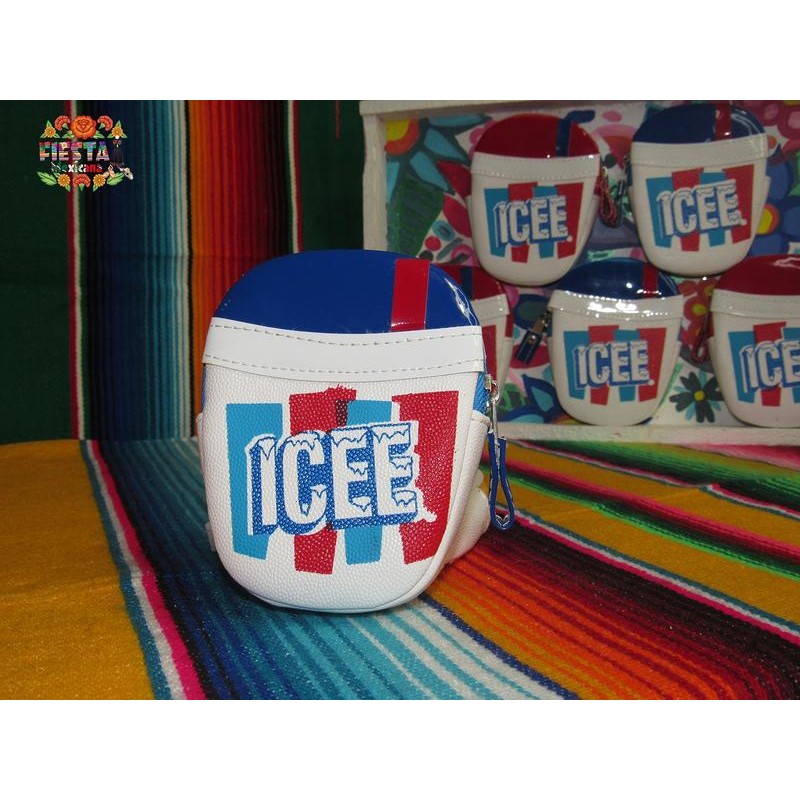 Icee Coiin Purse - Color: Blue