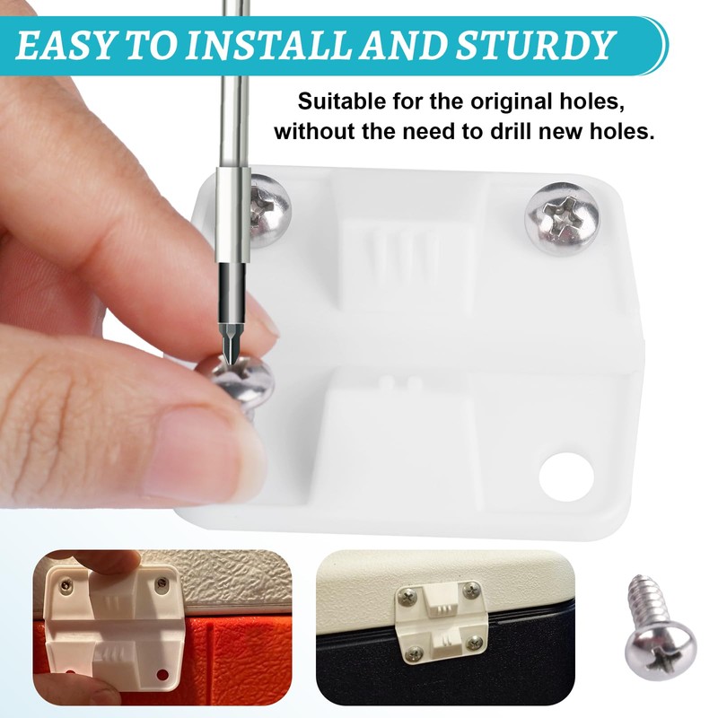 UASAM Cooler Plastic Hinges and ice Screws for Coleman Cooler