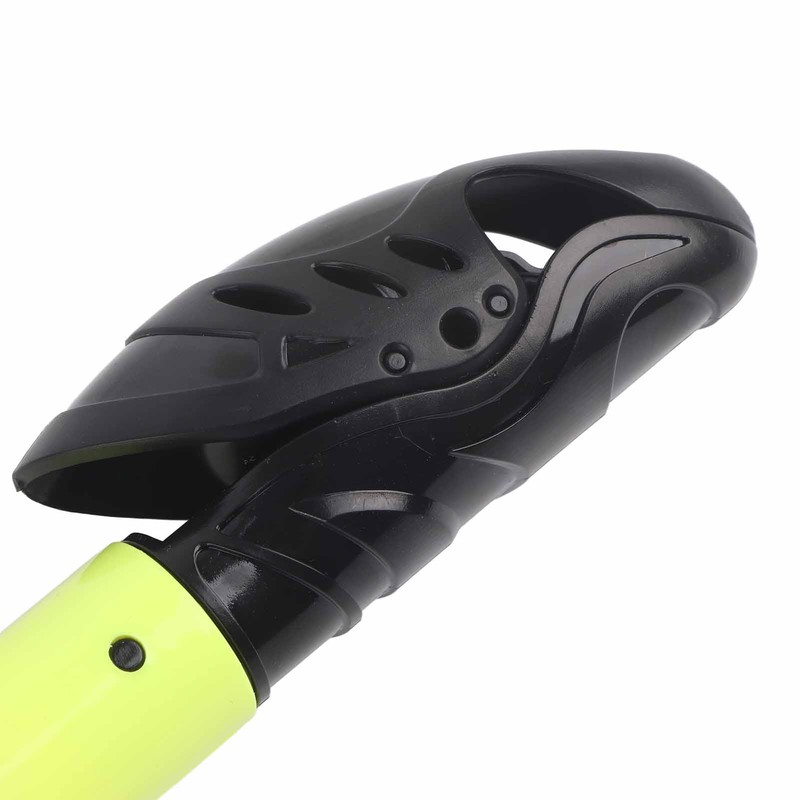 Durable Full Dry Swimming Diving Snorkel with Silicone Mouthpiece (yellow)