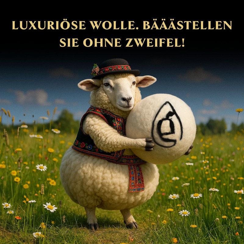 Giovani 100% Sheep's Wool Dryer Balls | Wool Balls for