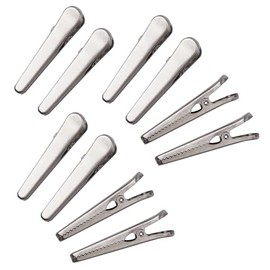 3" Stainless Steel Alligator Food Bag Clips, Set of 10