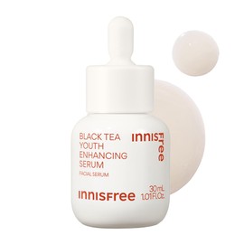innisfree Youth Enhancing Serum with Black Tea Hyaluronic Acid Face Treatment, 1.01 Fl Oz (Pack of 1)                                                 