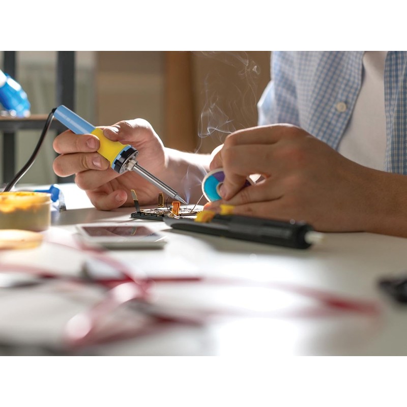 Velleman VTBR1 Anti-Static Brush, Small, Multi-Colour