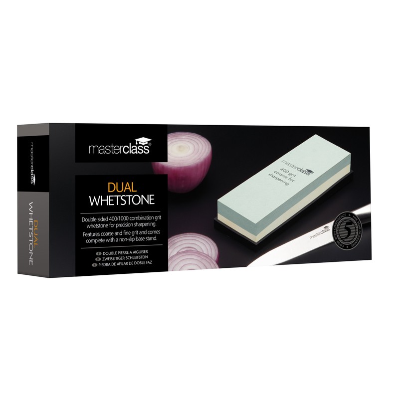 MasterClass Combination Whetstone, 18 x 6.5 cm (7" x 2.5")