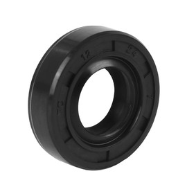 X AUTOHAUX TC Shaft Seal Seal Rubber Double Lip 12 mm x 24 mm x 7 mm for Motorcycle Crankshafts and Hydraulic Pumps