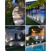 btfarm 16 Pack Solar Lights Outdoor, 8 LED Solar Ground