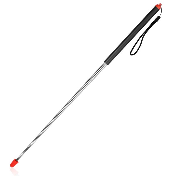 Telescopic Teachers Pointer Stick, 47.24in Retractable Teaching Pointer, Telescoping Pointing
