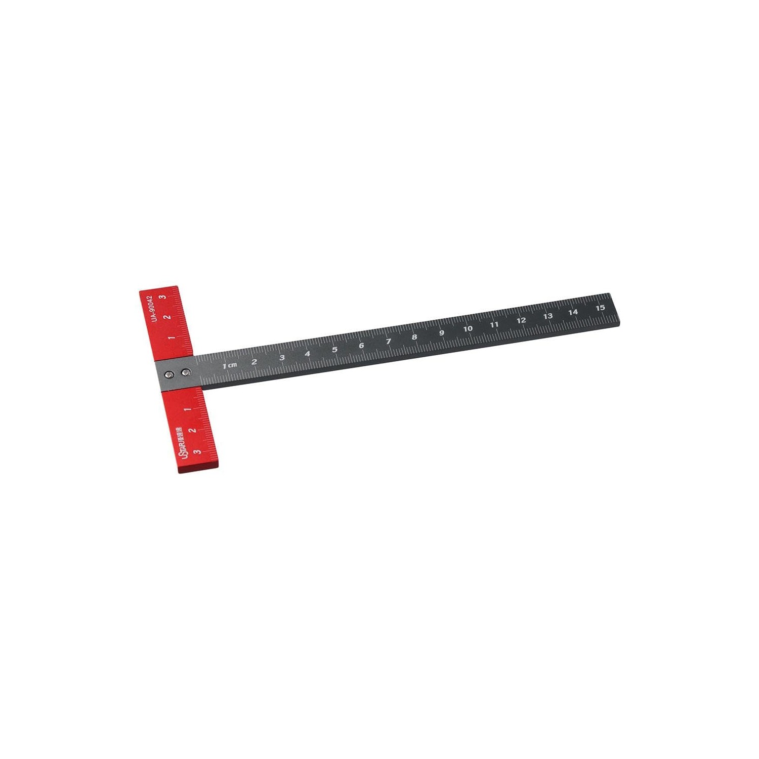 Urjumpea T-Shaped Square Ruler, 6 inch Metal Ruler, Shape Positioning ...