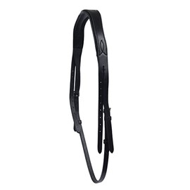 Collegiate Mono Crown Headpiece, Black, Cob