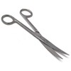 A2Z-SS01CV Dissecting Scissors, Sharp/Sharp Point Blades, 4.5" (11.43cm), Curved, Premium