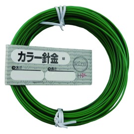 DAIDOHANT 10155918 Wire [Vinyl Coating] Color Wire Green (Green) [Thickness] #20 (0.9 mm) x [Length] 66.4 ft (20 m)