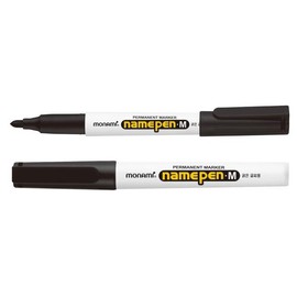 monami Name Pen M (Black 2.0 12 pieces Monami) / 네임펜M(흑 2.0 12자루 모나미)