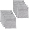 Gray Mesh Dish Scrub Pads 10 Pack, Non Scratch Reusable