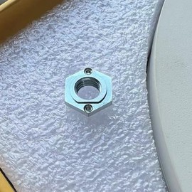 Replacement Pedal Nuts for Garmin Vector 3 3s Rally RS100 RS200 RK100 RK200 Bike Pedals Nut Bicycle Repair Accessories Parts Screws (LM-P)