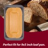 ZOWVAAM Loaf Pan Liners, 2lb Loaf Pan Parchment Liners for