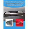 CZShiYue Car Front Left Exterior Door Handle Lock Bezel Cover