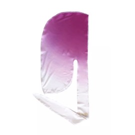 Unbranded Silky Purple Durag for 360 Waves Hair Wavy