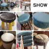 Kelendle Memory Foam Stool Cushion Round Padded Bar Stool Covers