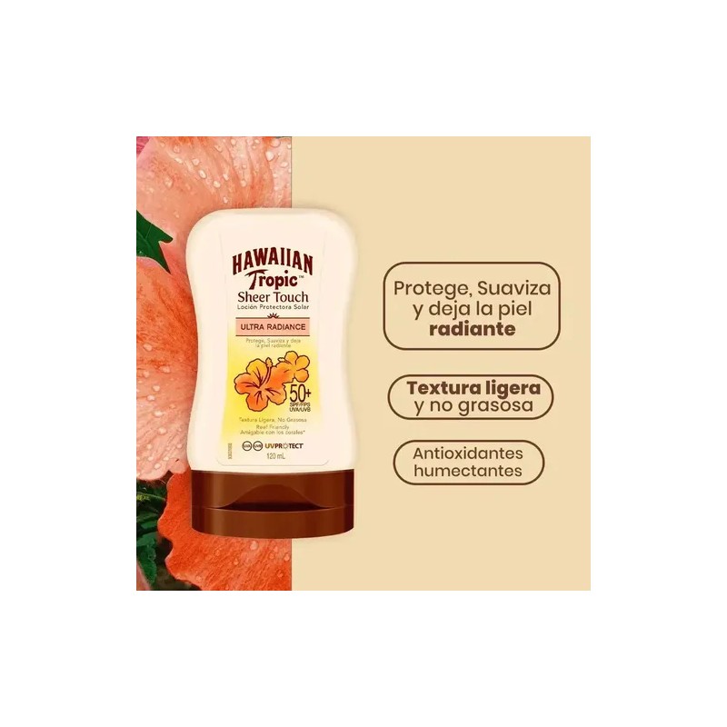Protector Solar Hawaiian Tropic Sheer Touch Fps50 120 Ml
