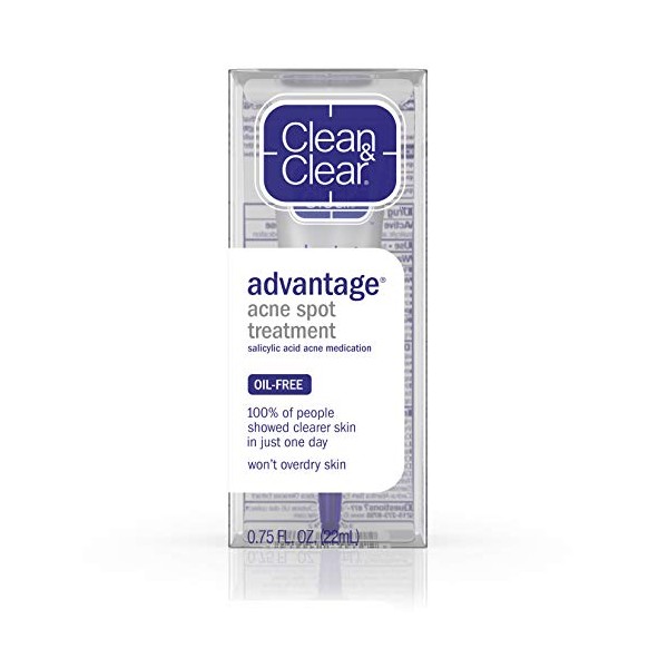 Clean & Clear Advanced Acne Spot Treatment, 0.75 oz