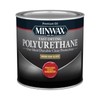 Minwax Fast Drying Polyurethane Protective Wood Finish, Clear Semi-Gloss, ½