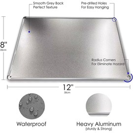 Laundry Symbols Guide Sign, 8"x12" Vintage Laundry Room Wall Decor Tin Sign, Thoughtful Gift For Women