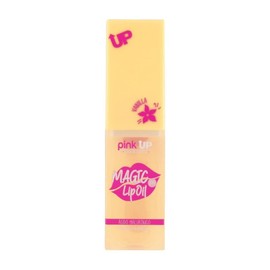 PINK UP | Magic Lip Oil | Maquillaje | Labial | Lip Oil | Ácido hialurónico que hidrata al máximo tus labios | Brinda a los labios 2 tonos arriba de tu color natural | Color Vainilla | 5.5 ml | Modelo PKML03