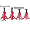 RC Jack Stand Model, 4 Pieces Metal Simulated Trolley Jack