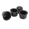 Tbest 4PCS ATV Quad Go Kart Wheels Dust Cap, Rubber,