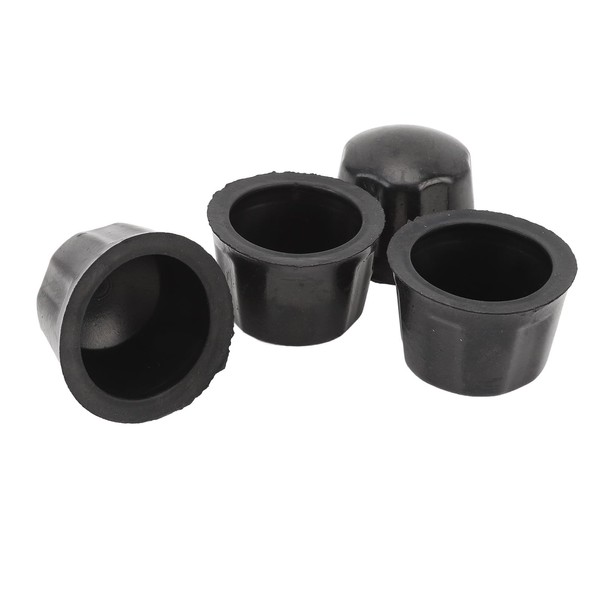 Tbest 4PCS ATV Quad Go Kart Wheels Dust Cap, Rubber,