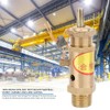 Air Compressor Pressure Relief Valve, G1/4 Male Safety Release Pressure