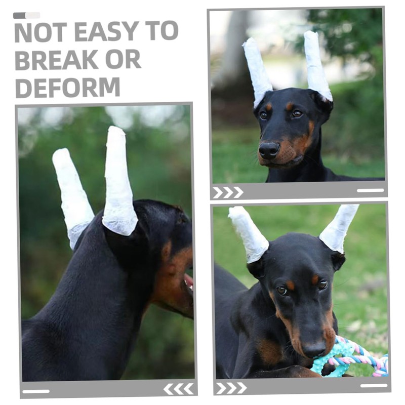 Kisangel Dog Ear Stand Fixed Rod 8 Pieces Pet Ear