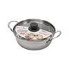 Pearl Metal Cooking Pot, 7.1 inches (18 cm), IH Compatible,