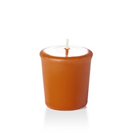 yummi 15hr Unscented Sienna Votive Candles - 9 per Pack