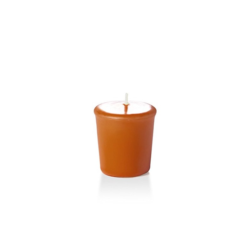 yummi 15hr Unscented Sienna Votive Candles - 9 per Pack