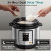OLIXIS 10-In-1 Electric Pressure Cooker, 3 Quart Multi Cooker for