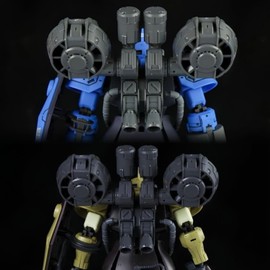 HG 1/144 MS-Type Guf Flight Type Backpack MSV 2-Piece Set