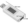 Retoo USB Tester Meter Current Meter Multimeter Voltage Tester Voltmeter
