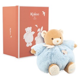 Kaloo - Comforter Blue Bear 25 cm - Ultra Soft and Fluffy Plush Toy for Babies - Tender Companion from Birth - Ideal Size for Small Hands - Gift for Birth - K214015