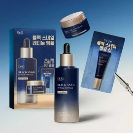 Dr.G 닥터지 블랙 스네일 레티놀 앰플 50ml 기획 세트(+크림 15ml+톤업 선 2ml) Dr. G Black Snail Retinol Ampoule 50ml Special Set (+ Cream 15ml + Tone-Up Sunscreen 2ml)
