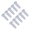 10Pcs Casters Screw Sturdy Durable Convenient Widely Application Conventional Screws