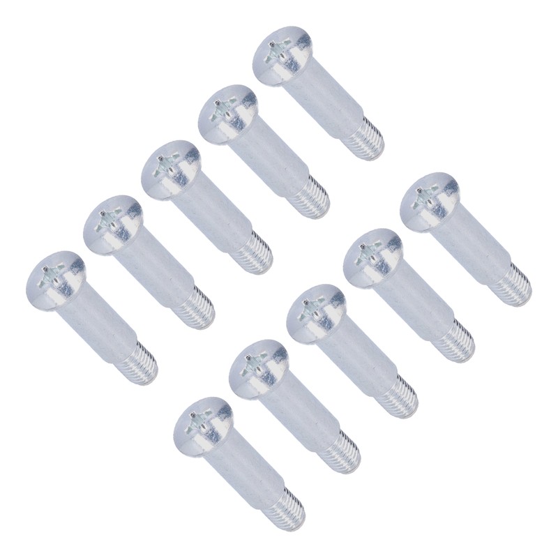 10Pcs Casters Screw Sturdy Durable Convenient Widely Application Conventional Screws