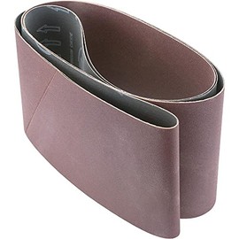 Woodstock D1268 6-Inch by 80-Inch 180 Grit Aluminum Oxide Sanding Belt, 2-Pack