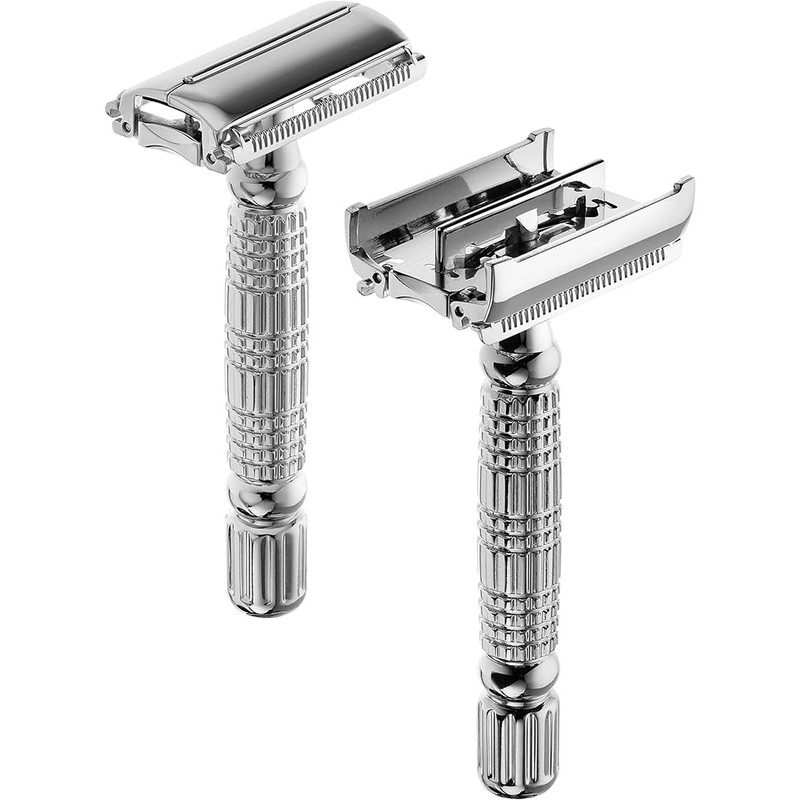 Störtebekker® Premium Shaving Stand Set - with Safety Razor, Shaving