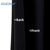 CUCRAF Black Blackout Curtains 72 inch Length 2 Panels Set,