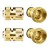 Wzzy Gurden Tap Adapter, Universal Kitchen Tap Hose Connector &
