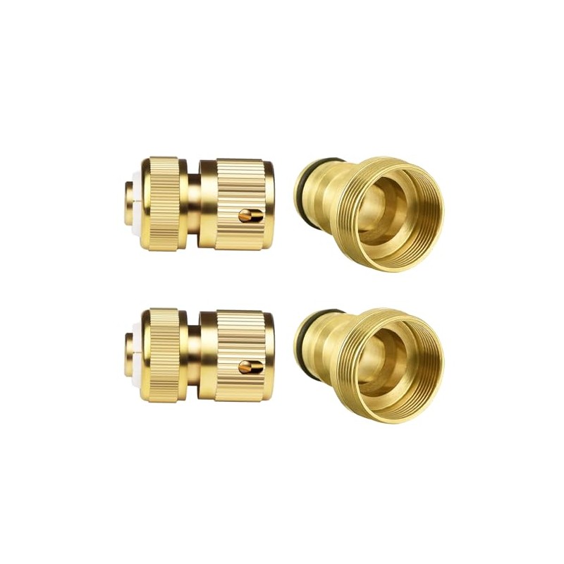 Wzzy Gurden Tap Adapter, Universal Kitchen Tap Hose Connector &