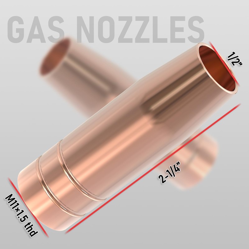 YESWELDER MIG Welding Gun Kit, .035" Tip-Nozzle-Diffuser for Lincoln Magnum