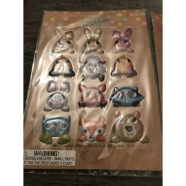 Bulleye's Playground 3D Spring Stickers Set of 3 packs for crafting NEW