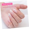 TOVINANNA 40Pcs Unique Nail Decor with Shiny Rhinestones for Crafts